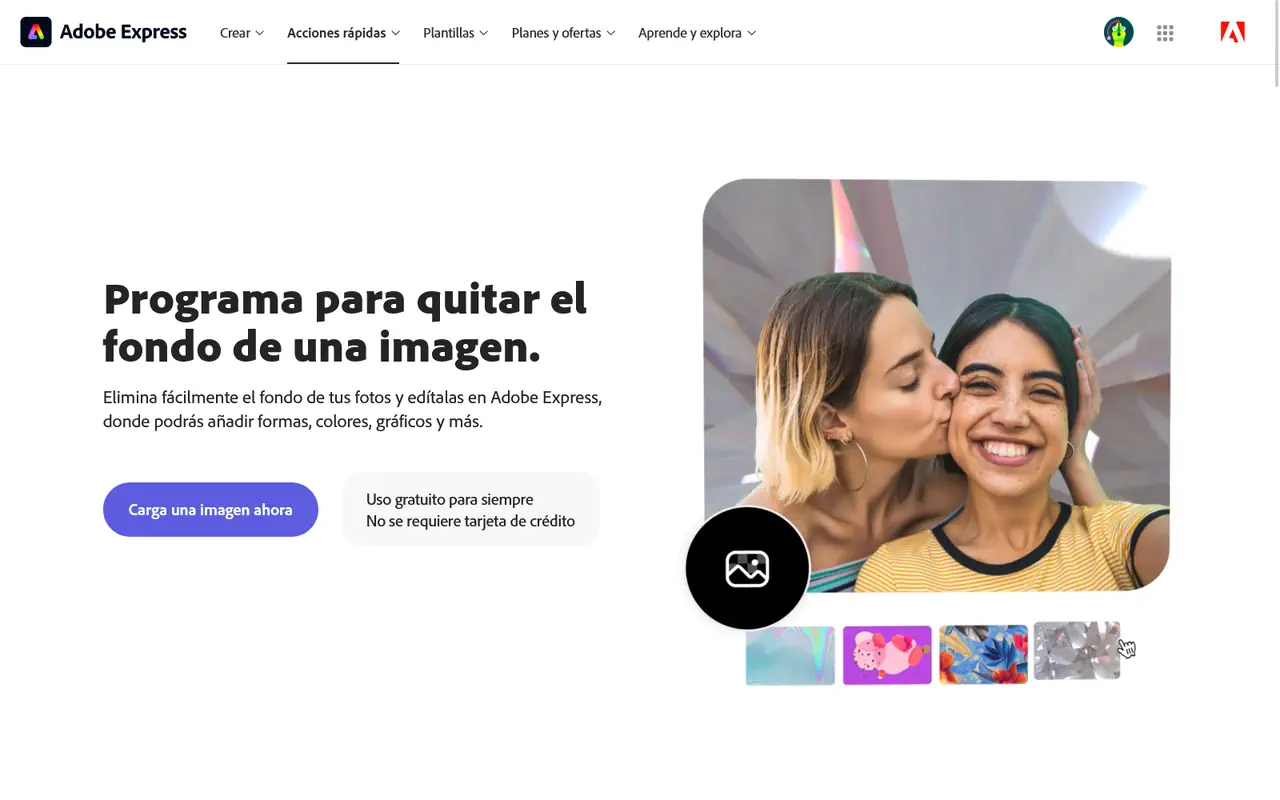 adobe background antes de quitar fondo