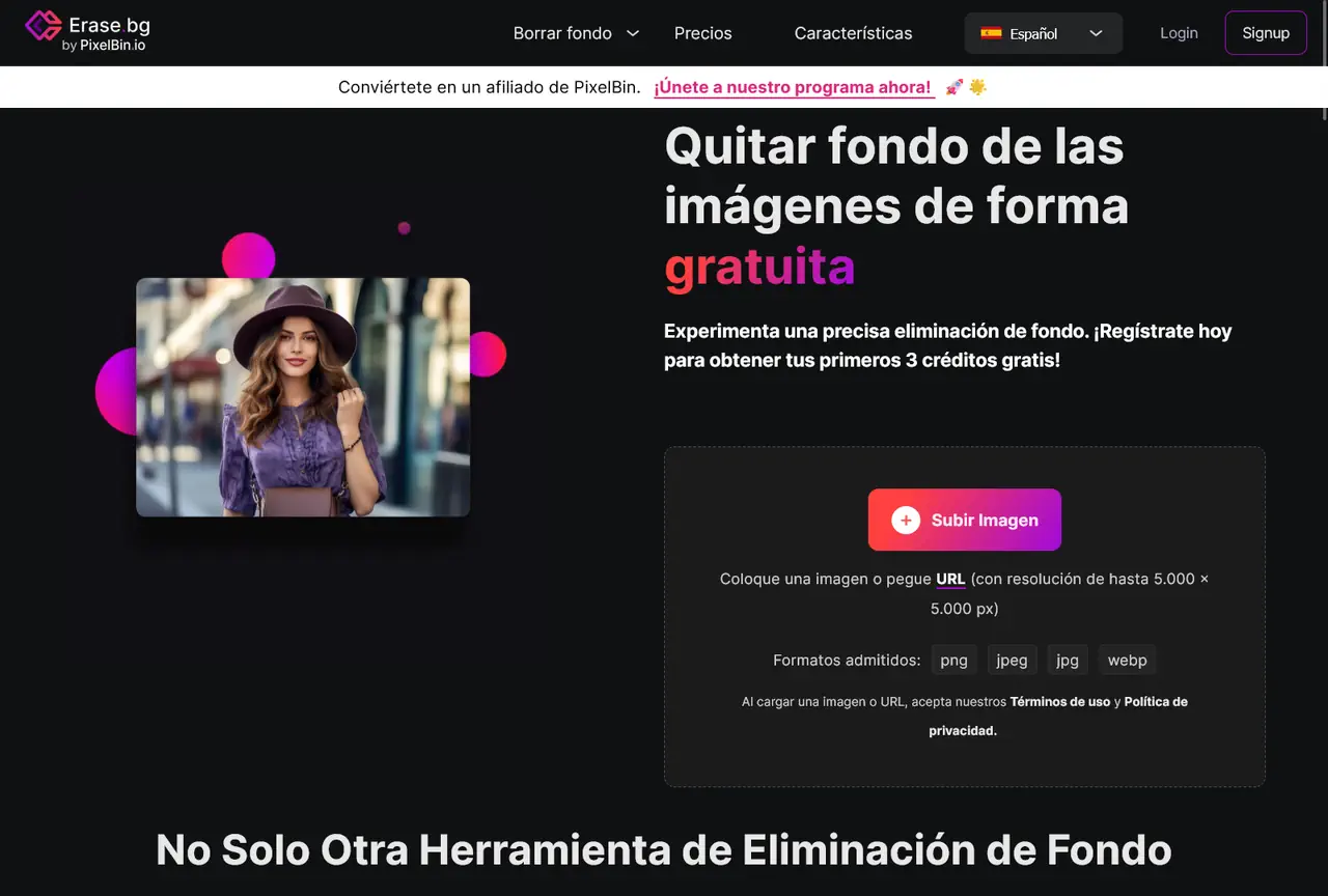 erase bg después quitar fondo