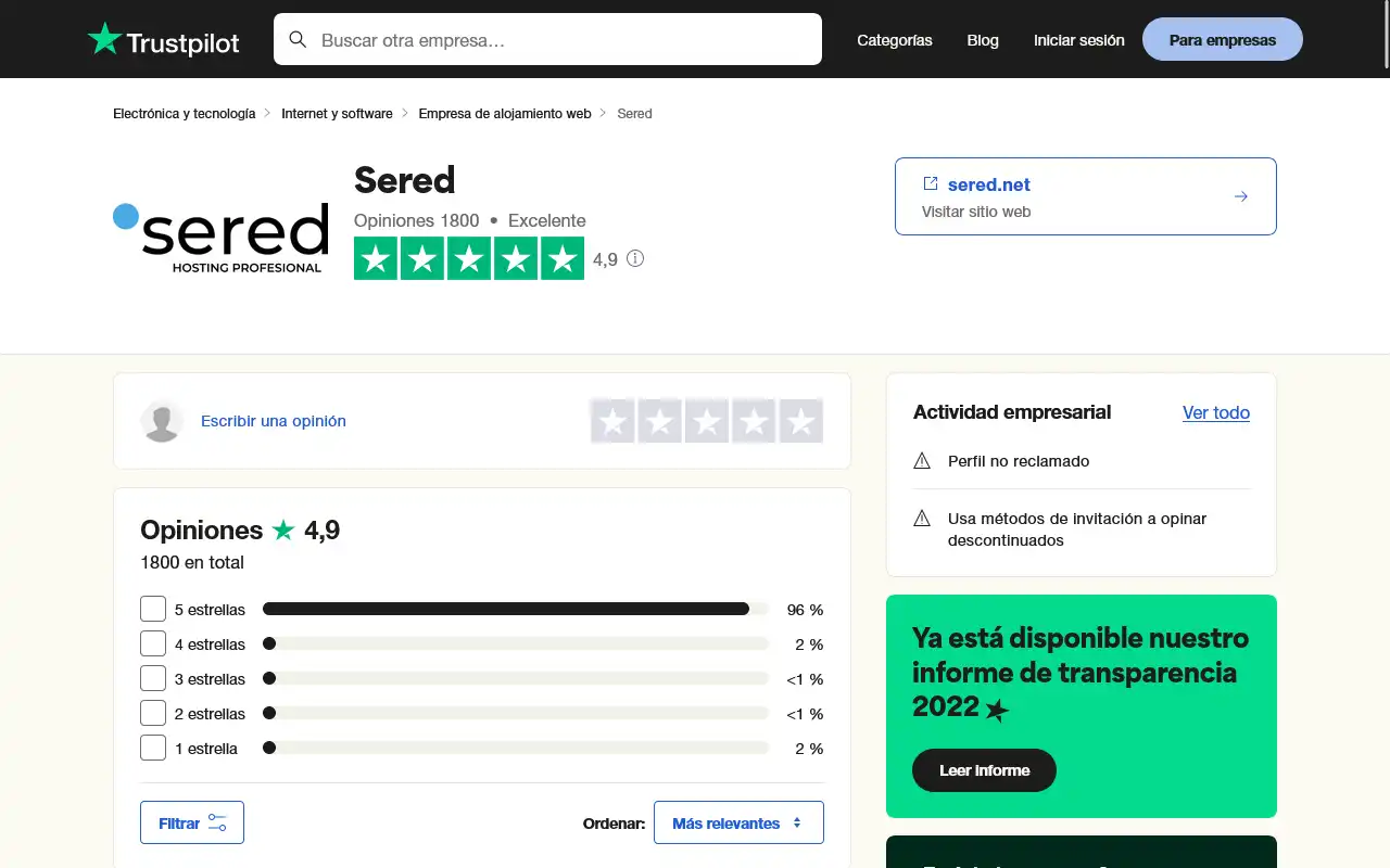 trustpilot sered
